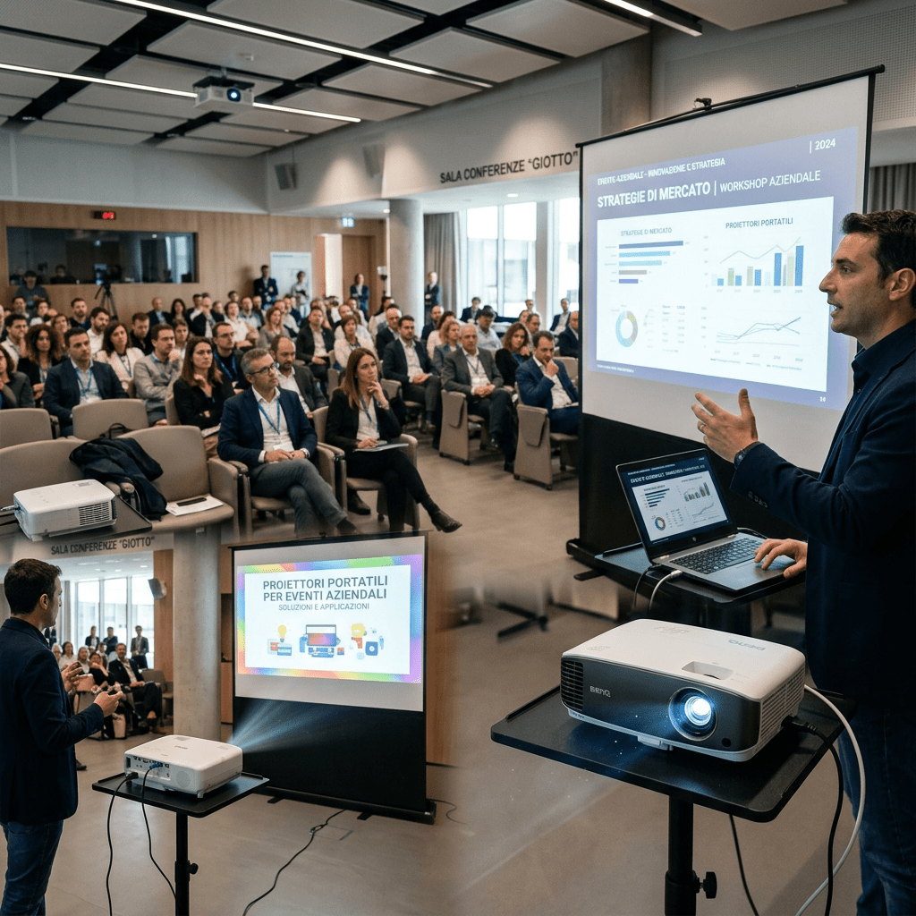 Migliori proiettori portatili per eventi e presentazioni aziendali: guida 2026